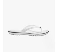 Crocs CROCBAND FLIP Unisex Flip-Flops White - Men's UK 8 / Women's UK 9