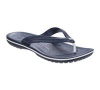Crocs Mens Unisex Crocband Flip Flops - Navy - Size UK 6