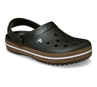 Crocs Crocband Gum Clogs Black Brown White - 45-46