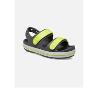 Crocs Unisex Kids Sandal, Crocband Cruiser Sandal T, Slate Grey/Acidity, 10 UK Child