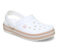 Crocs Crocband Thermoplastic White/Pink Caramel Clogs - UK 7 / EU 41-42 / US M8W10