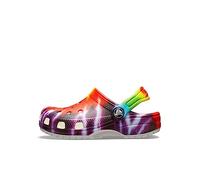 Crocs Unisex Kids Classic Tie-dye Graphic T Clog, Multi, 4 UK Child