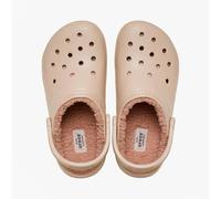 Crocs Crocs CLASSIC LINED Unisex Adults Clog Pink Caramel - Men's UK 5 / Women's UK 6 - Pink