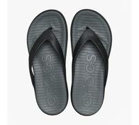 Crocs Crocs COAST FLIP Mens Flip-flops Black/Slate Grey - UK 8 - Multicoloured