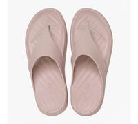 Crocs Crocs GETAWAY TRIANGLE FLIP Womens Flip-flops Quartz - UK 4 - Light Pink