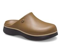Crocs Dylan Notched EVA Womens Sepia/Multi Clogs - Brown - Size UK 5