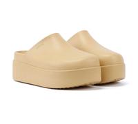 Crocs Dylan Platform Womens Wheat Clogs - Beige - Size UK 7
