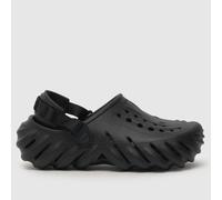 Crocs Echo Clog Sandals in Black UK 8 (EU 43)