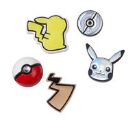 Crocs 5-Pack Elevated Pokemon Jibbitz Charms - MULTI COLOUR One Size