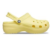 Crocs Femme Classic Platform Clog Yellow
