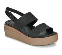 Crocs Flat sandals CROCS BROOKLYN LOW WEDGE W in Black 9