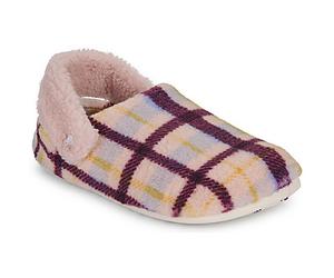 Crocs Flip flops Classic Cozzzy Plaid Slipper in Beige 4