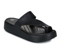 Crocs Women Sandal,Getaway Platform Toe Loop,Black,6 UK Women