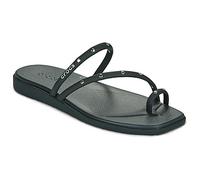 Crocs Miami Studded Toe Loop Sandals Black EU 36-37 Woman