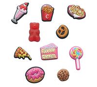 Crocs Unisex's Charms 10-Packs | Jibbitz Shoe, Multicolor, One Size