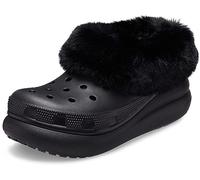 Women's Crocs 208446-001 FUREVER CRUSH Womens Clogs Black - Size: 6