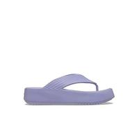 Crocs Getaway Groove Platform Flip Flop - Purple, Purple, Size 4, Women Purple