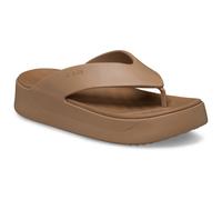 Crocs | Women | Getaway Platform | Flips | Milk Chocolate | 7