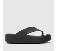 Crocs Getaway Platform Flip Sandals in Black UK 4 (EU 37)