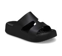 Crocs | Getaway Platform H-Strap Mule | Slip On Shoes | Black 36-37