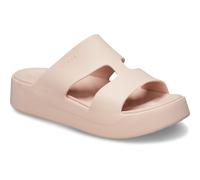 Crocs Getaway Platform H-Strap Synthetic Women's Quartz Sandals UK 7