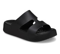 Crocs Getaway Platform H-Strap Thermoplastic Women's Black Slides New