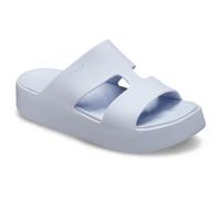 Crocs Getaway Platform H-Strap Thermoplastic WoMens Dreamscape Slides - Blue - Size UK 7