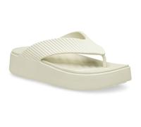 Crocs Getaway Groove Platform Flip Flops Beige EU 39-40 Woman