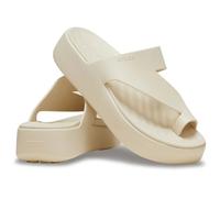 Crocs Women Sandal,Getaway Platform Toe Loop,Sandstone,8 UK Women