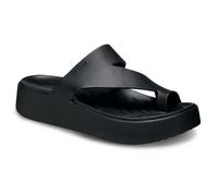 Crocs Getaway Platform Toe Loop Flip Flops Black EU 39-40 Woman