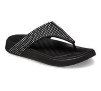 Crocs Flip flops / Sandals (Shoes) GETAWAY GEMS TRIANGLE FLIP in Black 5