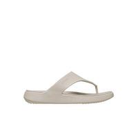 Crocs Getaway Triangle Flip Flop, Cream, Size 7, Women Cream
