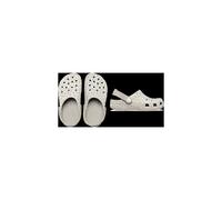 Crocs Girl's Classic Clog Kids Almond Leopard in Cream | Size: 2 Crocs Cream 2