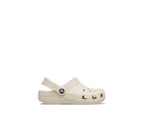 Crocs Girl's Classic Clog Kids Bone in Beige | Size: 2 Crocs Beige 2