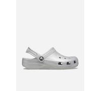Crocs Girls Classic Glitter Clog in Silver - Silver - EU 30 - 31 UK 13 US 13