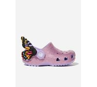 Crocs Girls Classic IAM Butterfly Clog in Purple - Purple - EU 22 - 23 UK 6 US 6