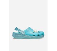 Crocs Girls Frozen Elsa Classic Clog in Blue - Blue - EU 34 - 35 UK 3 US 3