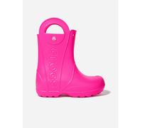 Crocs Girls Handle It Rain Boots in Pink - Pink - EU 29 - 30 UK 12 US 12