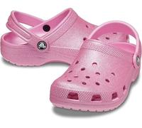 Crocs Girls Kid's Classic Glitter Pink Clogs