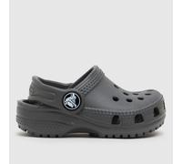 Crocs Grey Classic Clog Toddler Sandals UK 10 (EU 28)