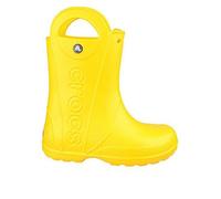 Crocs Handle It Rain Boots, Yellow, Size 1 Older Yellow