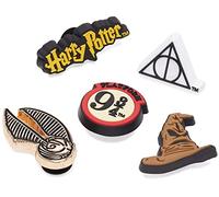 Pack of 5 Harry Potter Symbol Jibbitz Charms Multi-Coloured