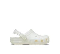 Crocs Infant / Junior Classic Glow Clog, White, Size 7 Younger White