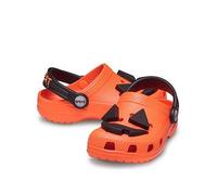 Crocs Unisex Kids Clog,Classic Jack O Lantern Lights Clog T,Orange,7 UK Child