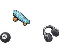 Crocs Unisex-Adult 3-Pack Shoe Charms | Jibbitz, Assorted/Multicolor, One Size