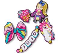 Crocs Jibbitz 5-Pack Unicorn Shoe Charms, JoJo Siwa, Pack Of 5
