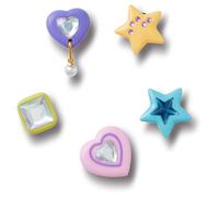 Crocs Jibbitz Charms, Dazzling Gems 5 Pack