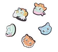 Crocs Unisex's Shoe Charm 5-Pack | Personalize with Jibbitz, Kawaii Cartoons, One Size