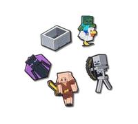 Crocs Jibbitz Charms,Minecraft 5 Pack