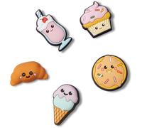 Crocs Jibbitz Charms,Mini 3D Pastry Shop 5 Pack